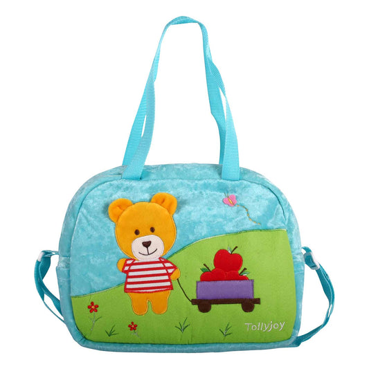 Nursery Bag~Turquoise Bear