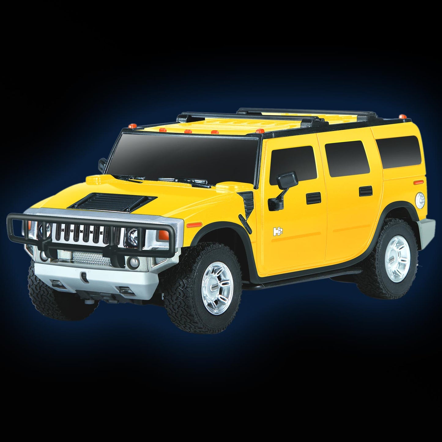 Hummer H2 SUV~Yellow