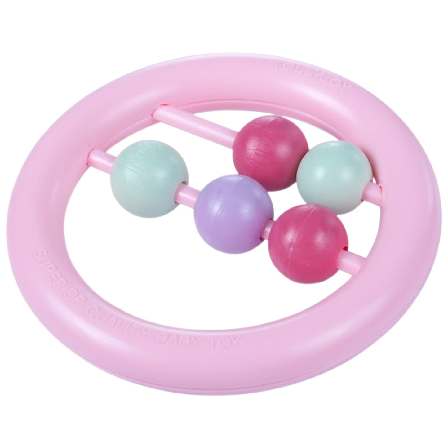 'O' Shaped Rattle~Pink(Without Packing)