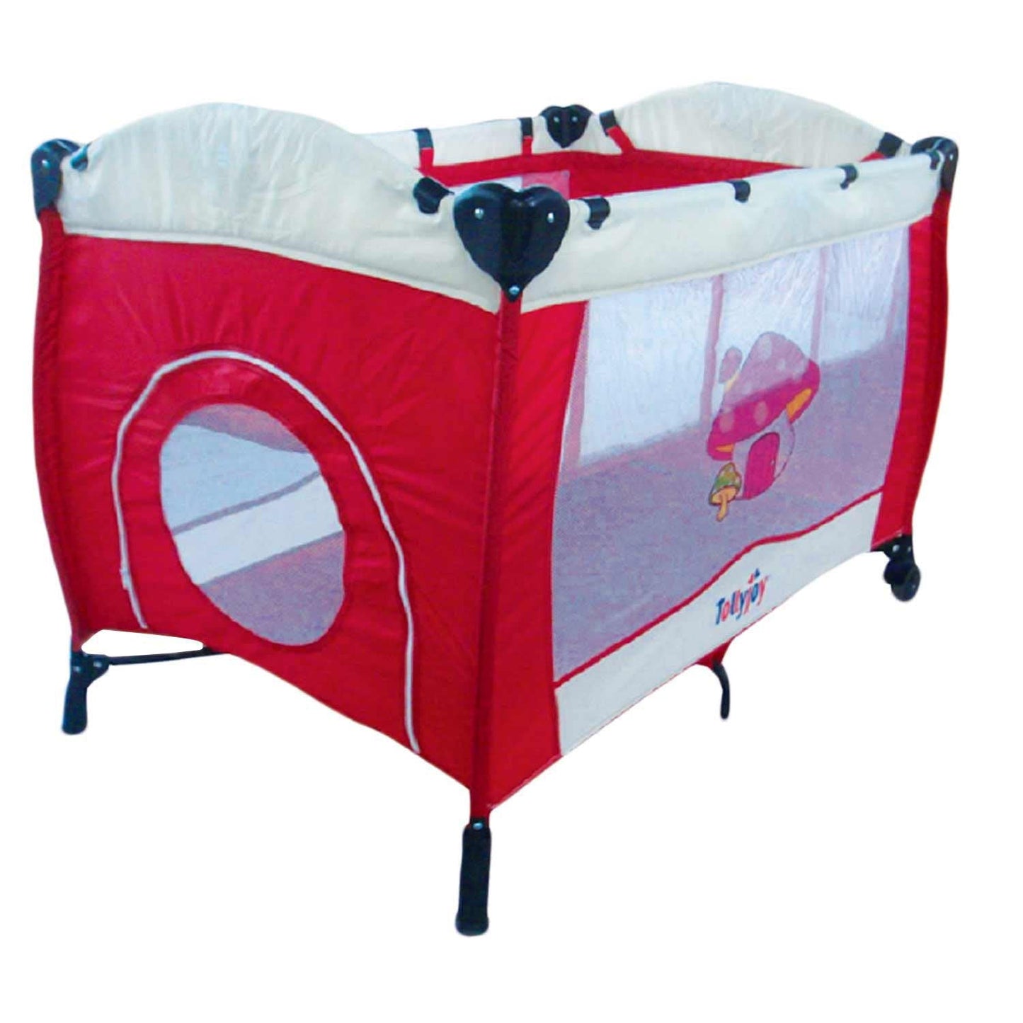 Play Yard~Red & Beige(Without Packing)