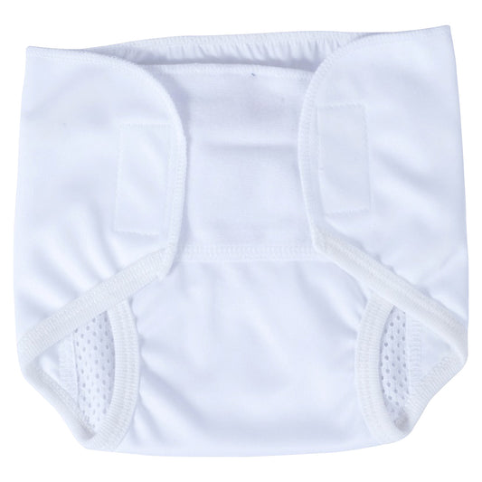 Newborn Diaper Pant~White