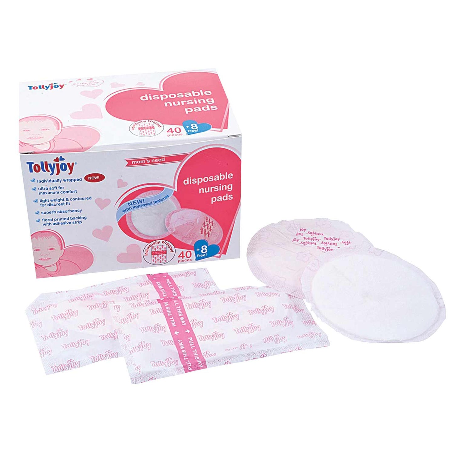 Day & Night Disp. Nursing Pads~48 Pack(Without Packing)