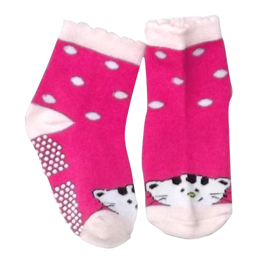 Anti-Skid Socks~Baby Pink