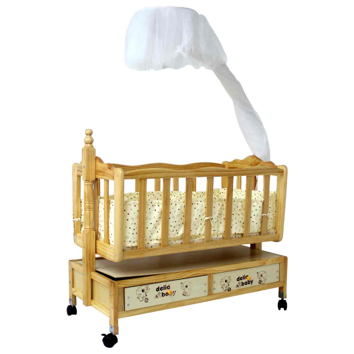 Baby Wooden Cradle