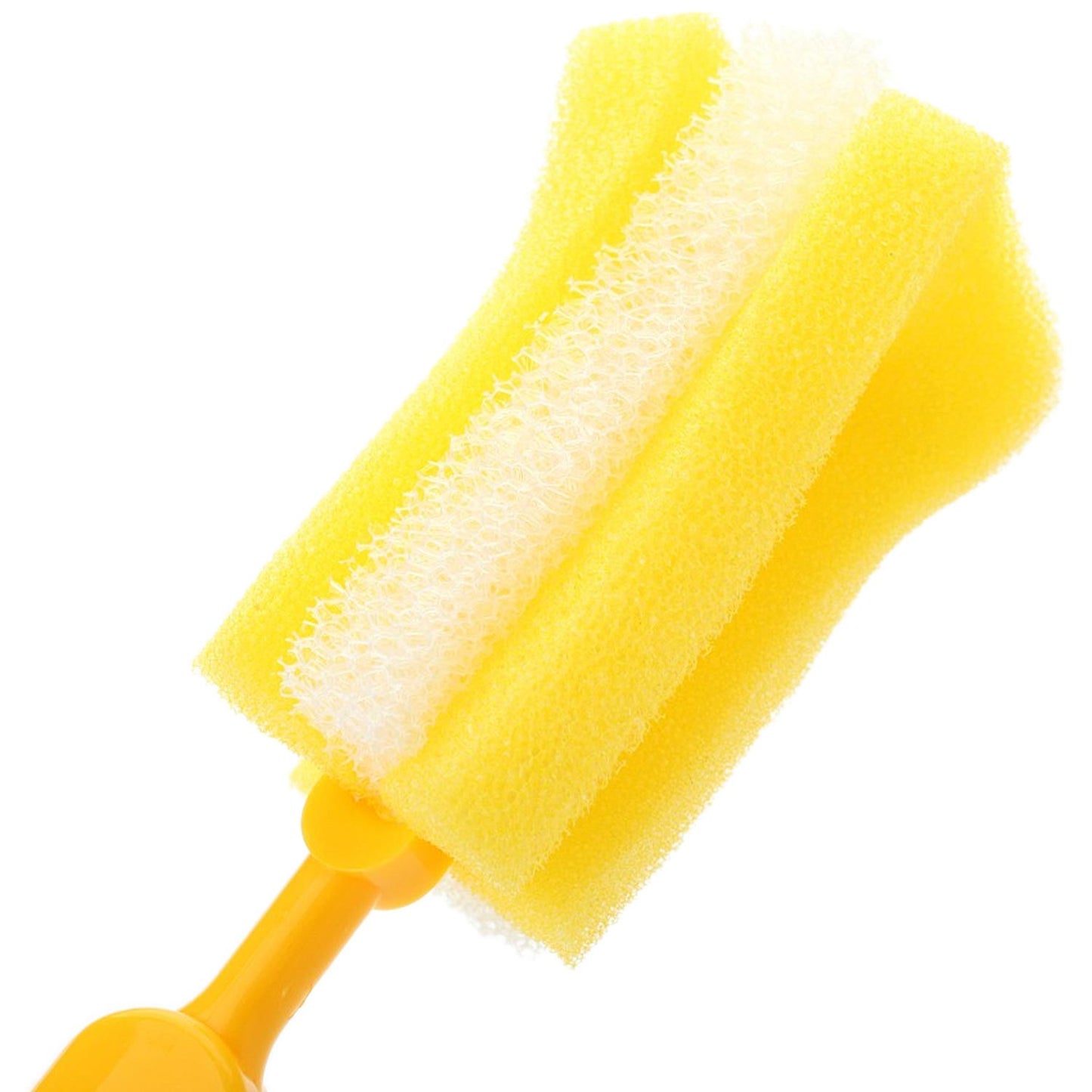 Detachable Sponge Bottle Brush~Yellow