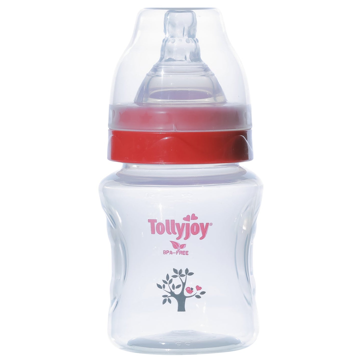 Wide Neck PP Bottle (Red)~160 ml(Without Packing)