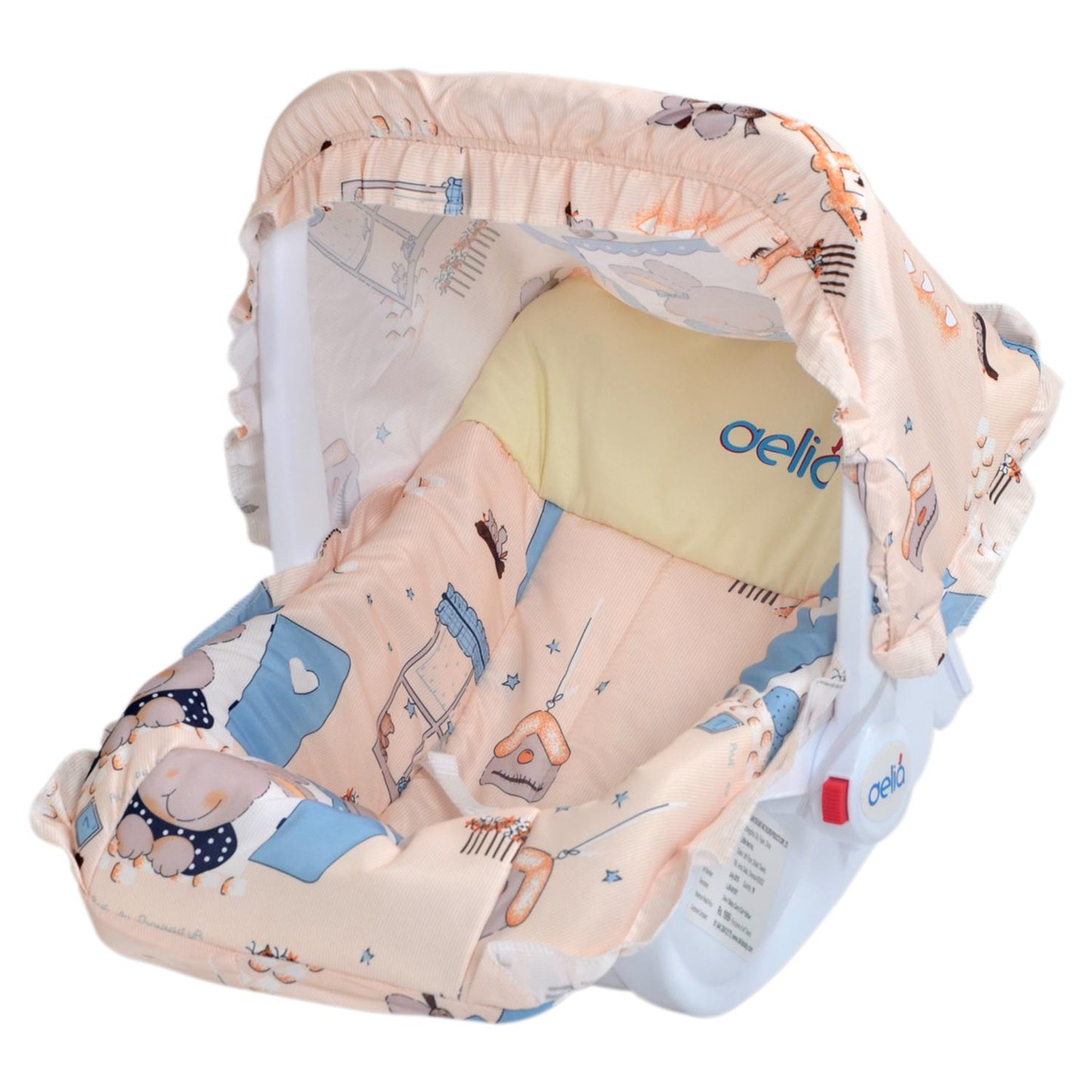 3-In-1 Baby Carry Cot~Cream