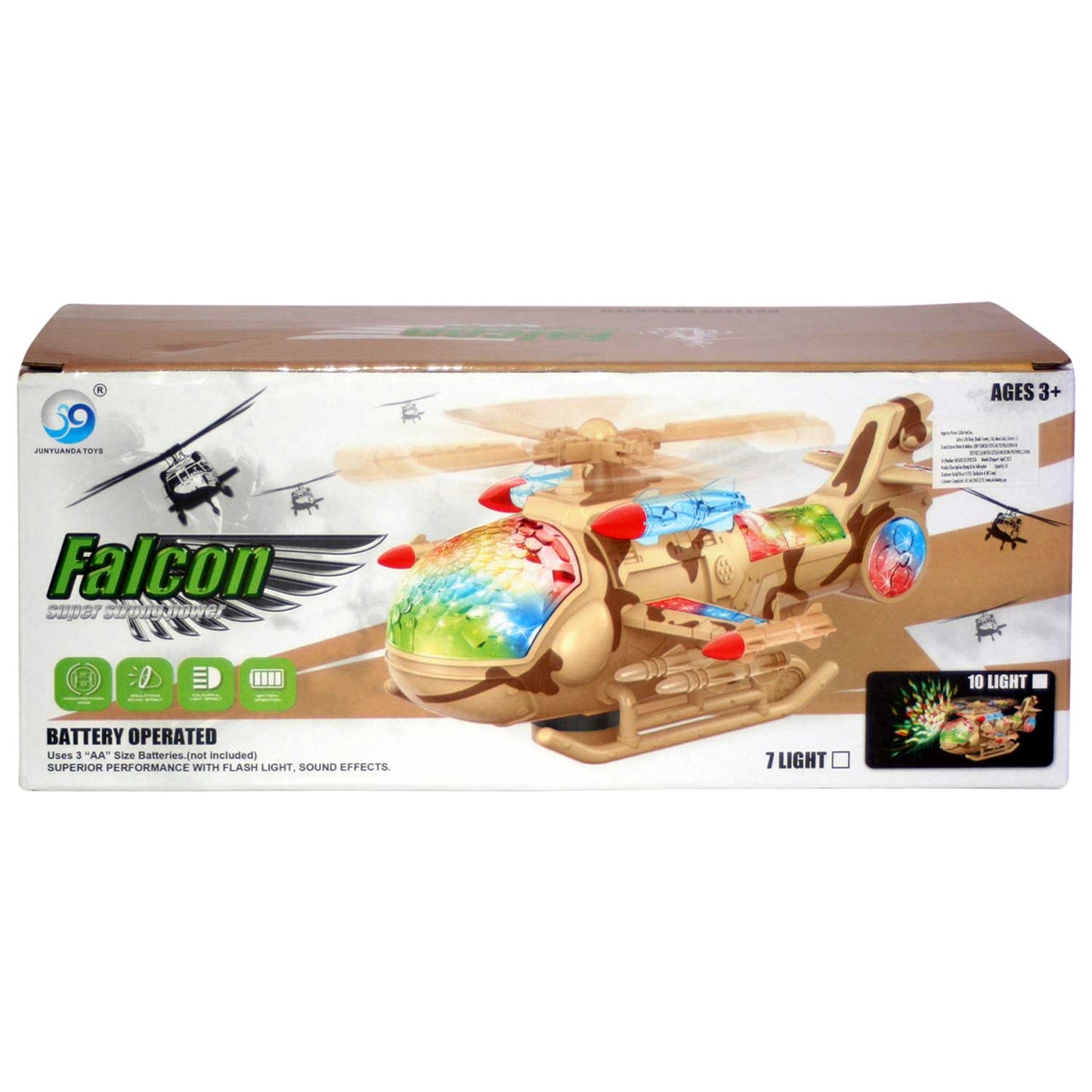 Bump & Go Helicopter(Without Packing)