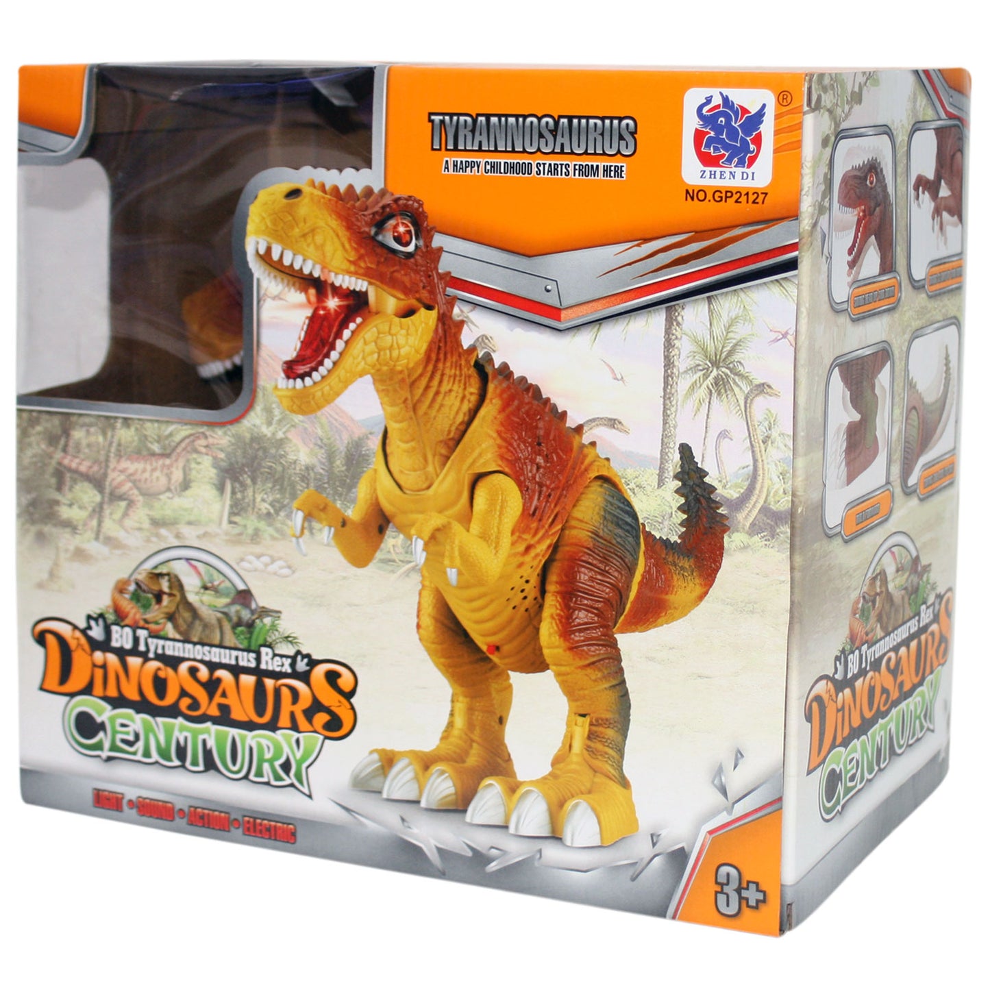 Dinosaur With Light